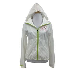 Reebok Jacket Womens S Small Windbreaker Mesh Lined Classic All Purpose Retro